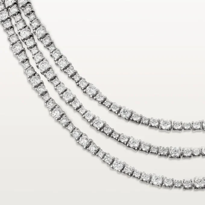 Essential Lines Kolye – Beyaz Altın, Pırlanta – Cartier