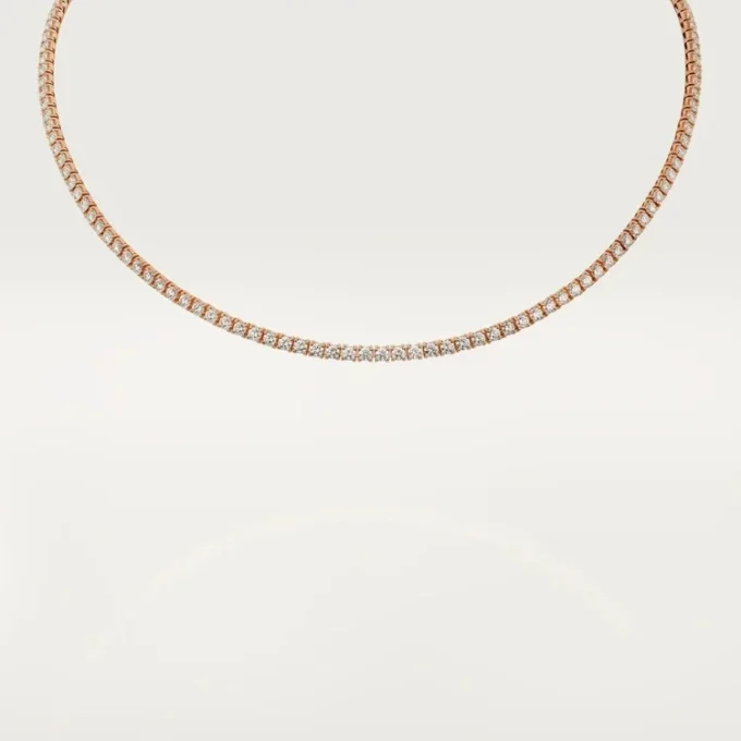 Essential Lines Kolye – Pembe Altın, Pırlanta – Cartier