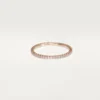 Etincelle De Cartier Alyans, 1,5 mm Genişlik, Paved