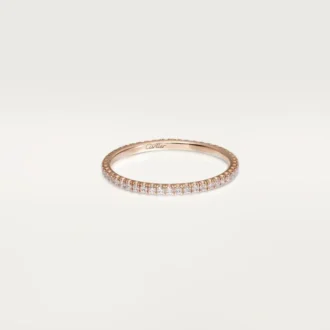 Etincelle De Cartier Alyans, 1,5 mm Genişlik, Paved