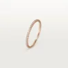 Etincelle De Cartier Alyans, 1,5 mm Genişlik, Paved