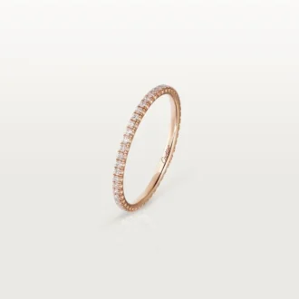 Etincelle De Cartier Alyans, 1,5 mm Genişlik, Paved