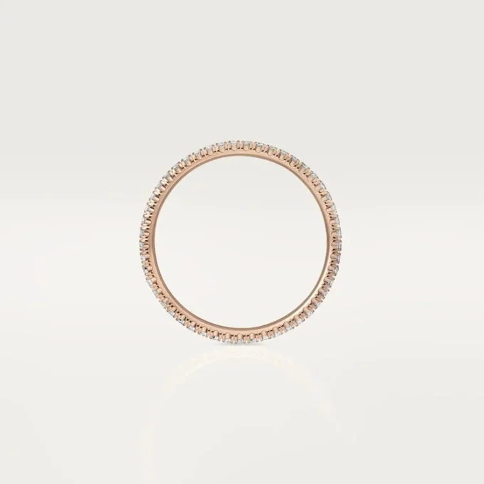 Etincelle De Cartier Alyans, 1,5 mm Genişlik, Paved