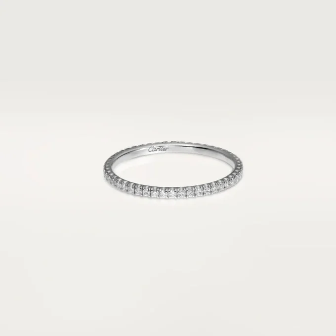 Etincelle De Cartier Alyans – Beyaz Altın, Pırlanta – Cartier