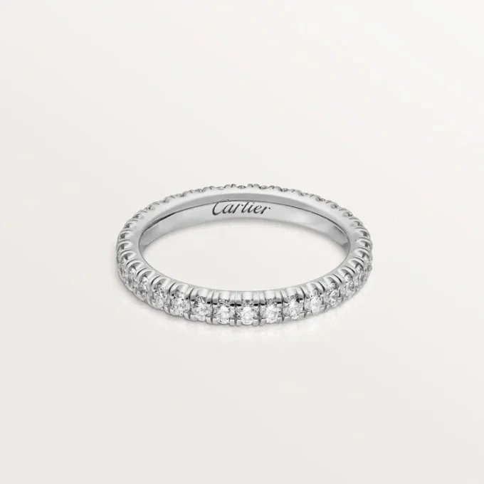 Etincelle De Cartier Alyans – Beyaz Altın, Pırlanta – Cartier
