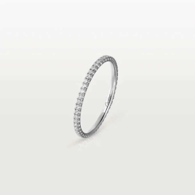 Etincelle De Cartier Alyans – Beyaz Altın, Pırlanta – Cartier