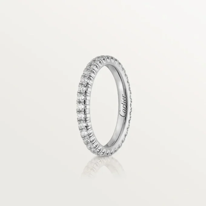 Etincelle De Cartier Alyans – Beyaz Altın, Pırlanta – Cartier
