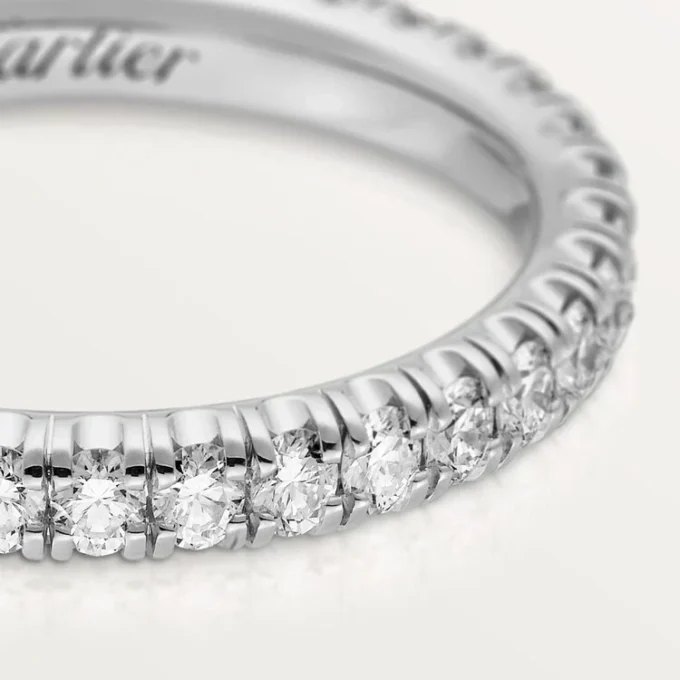 Etincelle De Cartier Alyans – Beyaz Altın, Pırlanta – Cartier