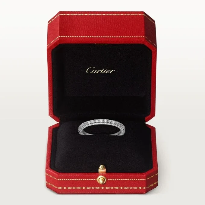 Etincelle De Cartier Alyans – Beyaz Altın, Pırlanta – Cartier
