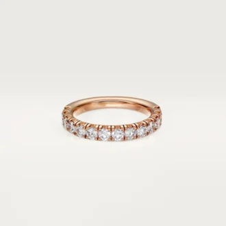 Etincelle De Cartier Alyans – Pembe Altın, Pırlanta – Cartier