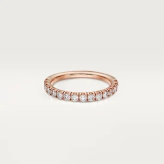 Etincelle De Cartier Alyans – Pembe Altın, Pırlanta – Cartier