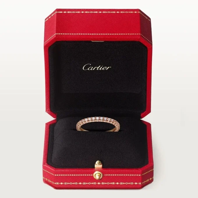 Etincelle De Cartier Alyans – Pembe Altın, Pırlanta – Cartier