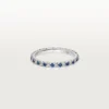 Etincelle De Cartier Alyans – Platin, Safir, Pırlanta – Cartier