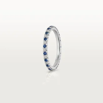 Etincelle De Cartier Alyans – Platin, Safir, Pırlanta – Cartier