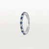 Etincelle De Cartier Alyans – Platin, Safir, Pırlanta – Cartier
