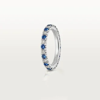 Etincelle De Cartier Alyans – Platin, Safir, Pırlanta – Cartier