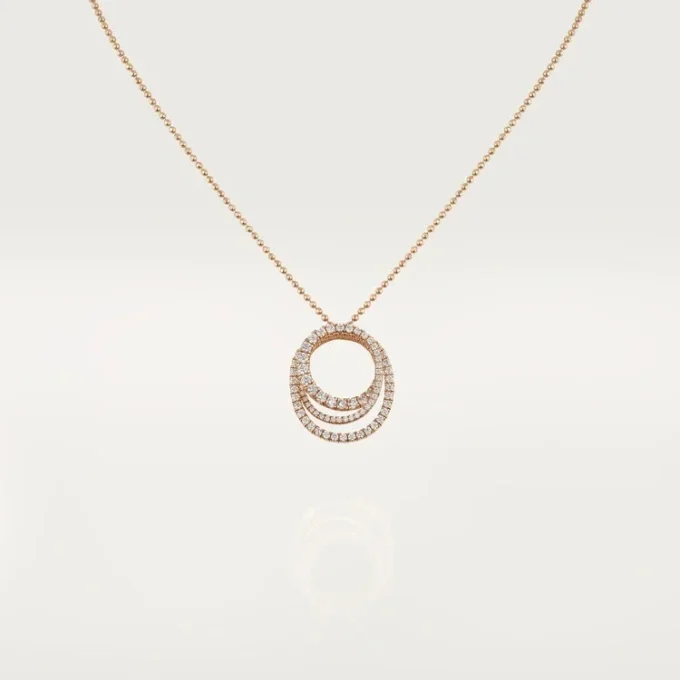 Etincelle De Cartier Kolye – Pembe Altın, Pırlanta – Cartier