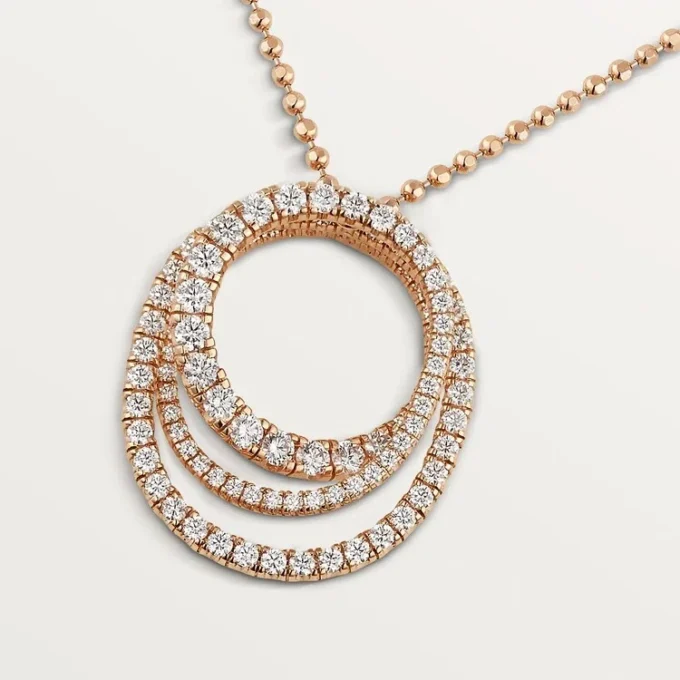 Etincelle De Cartier Kolye – Pembe Altın, Pırlanta – Cartier