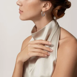 Etincelle De Cartier Küpeler – Beyaz Altın, Pırlanta – Cartier