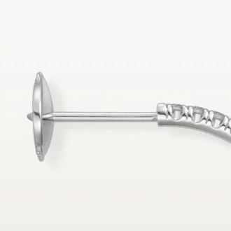 Etincelle De Cartier Küpeler, Orta Model – Beyaz Altın, Pırlantalar – Cartier