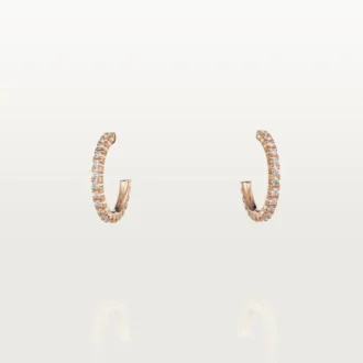 Etincelle De Cartier Küpeler – Pembe Altın, Pırlanta – Cartier