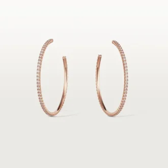 Etincelle De Cartier Küpeler – Pembe Altın, Pırlanta – Cartier