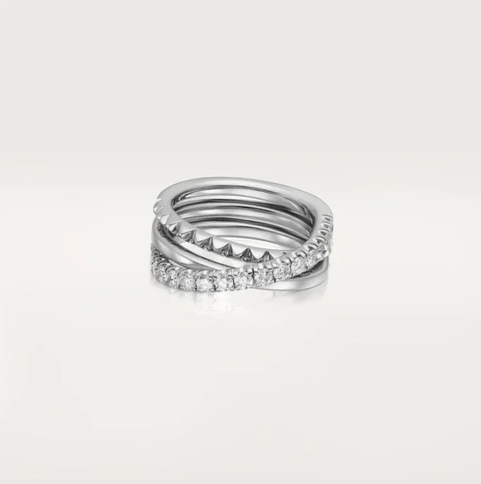 Etincelle De Cartier Yüzük – Beyaz Altın, Pırlanta – Cartier