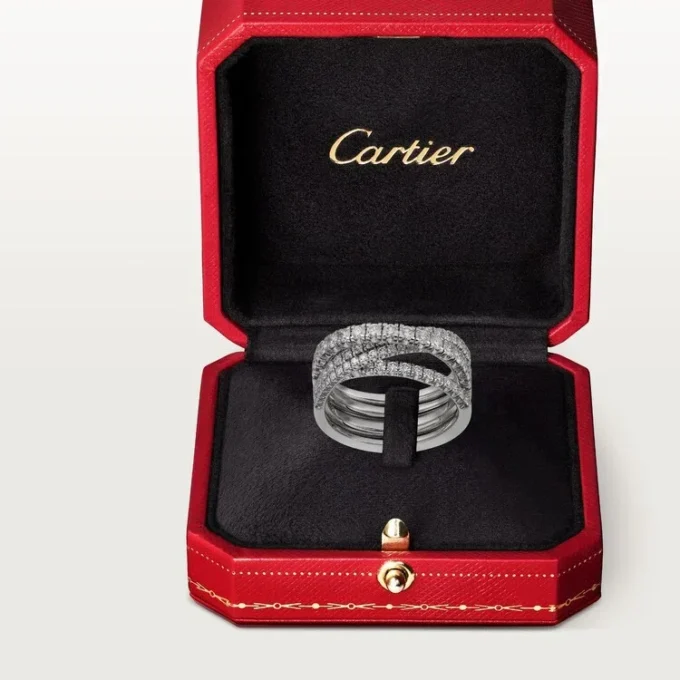 Etincelle De Cartier Yüzük – Beyaz Altın, Pırlanta – Cartier