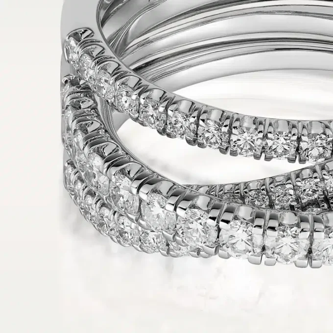 Etincelle De Cartier Yüzük – Beyaz Altın, Pırlanta – Cartier