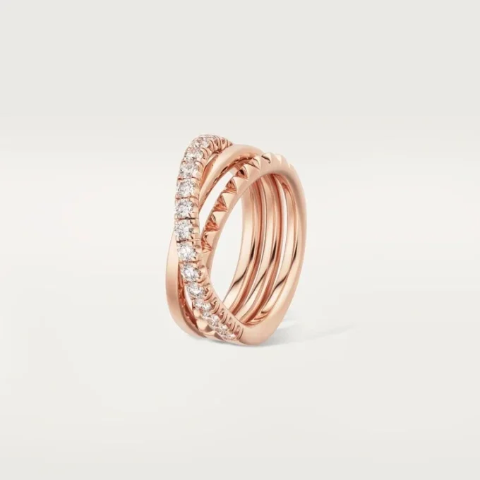 Etincelle De Cartier Yüzük – Pembe Altın, Pırlanta – Cartier