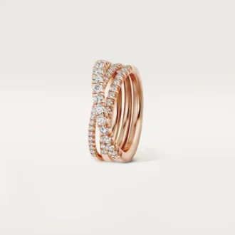 Etincelle De Cartier Yüzük – Pembe Altın, Pırlanta – Cartier