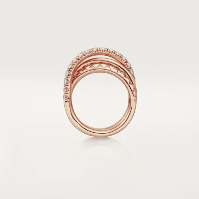 Etincelle De Cartier Yüzük – Pembe Altın, Pırlanta – Cartier
