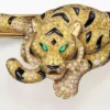Faune Et Flore De Cartier Bilezik, Sarı, Turuncu ve Kahverengi Pırlantalar, Paved Faune Et Flore De Cartier Bilezik, Sarı, Turuncu ve Kahverengi Pırlantalar, Paved