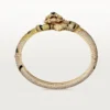 Faune Et Flore De Cartier Bilezik, Sarı, Turuncu ve Kahverengi Pırlantalar, Paved Faune Et Flore De Cartier Bilezik, Sarı, Turuncu ve Kahverengi Pırlantalar, Paved