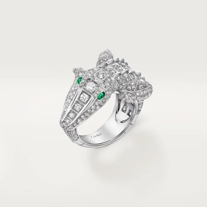 Faune Et Flore De Cartier Yüzük, Paved