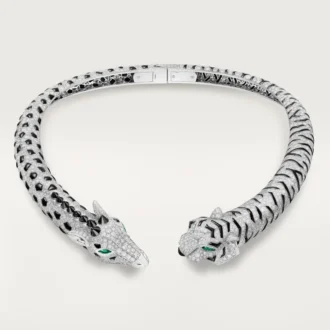 Indomptables De Cartier Torque Kolye, Paved