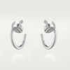 Juste Un Clou Küpeler – Beyaz Altın – Cartier