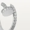 Juste Un Clou Küpeler – Beyaz Altın, Pırlanta – Cartier