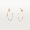 Juste Un Clou Küpeler – Pembe Altın – Cartier