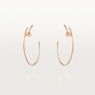 Juste Un Clou Küpeler – Pembe Altın – Cartier
