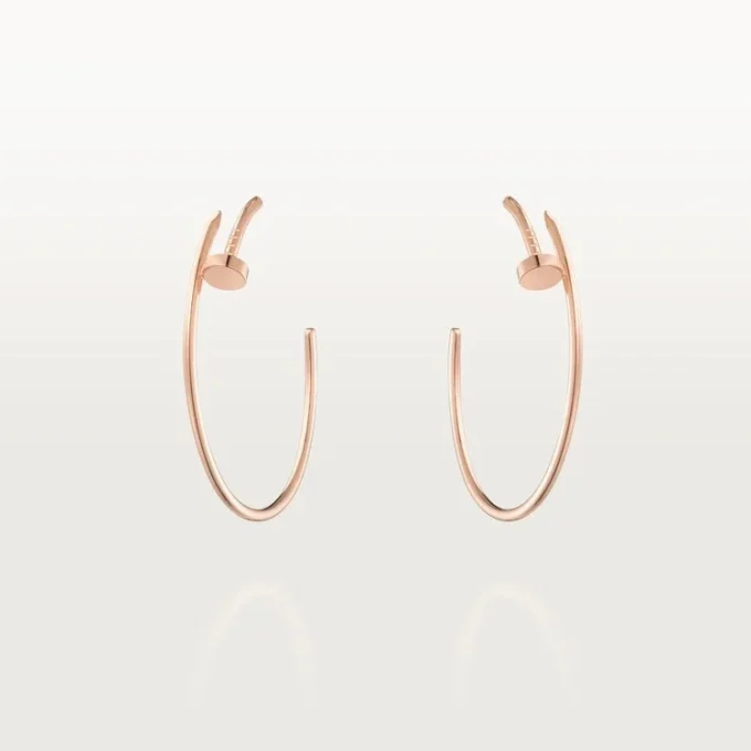 Juste Un Clou Küpeler – Pembe Altın – Cartier