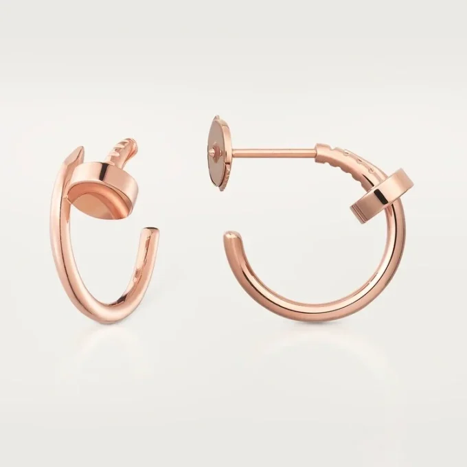 Juste Un Clou Küpeler – Pembe Altın – Cartier