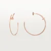 Juste Un Clou Küpeler – Pembe Altın – Cartier