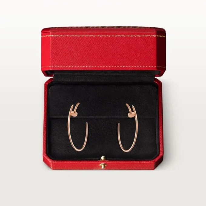 Juste Un Clou Küpeler – Pembe Altın – Cartier