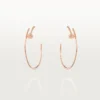 Juste Un Clou Küpeler – Pembe Altın, Pırlanta – Cartier