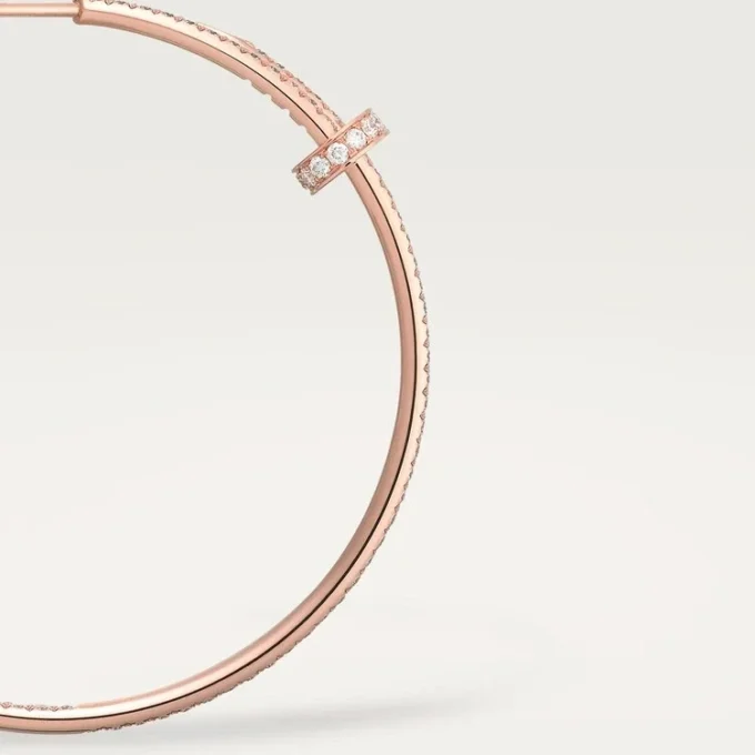 Juste Un Clou Küpeler – Pembe Altın, Pırlanta – Cartier
