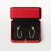 Juste Un Clou Küpeler – Sarı Altın, Pırlanta – Cartier