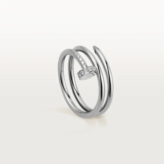 Juste Un Clou Yüzük – Beyaz Altın, Pırlanta – Cartier