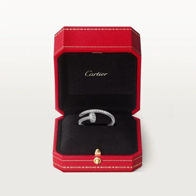 Juste Un Clou Yüzük – Beyaz Altın, Pırlanta – Cartier