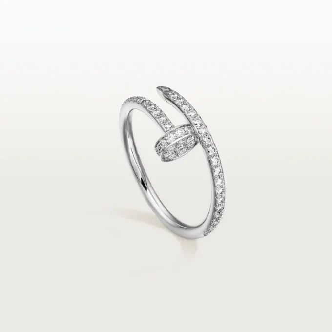 Juste Un Clou Yüzük – Beyaz Altın, Pırlanta – Cartier